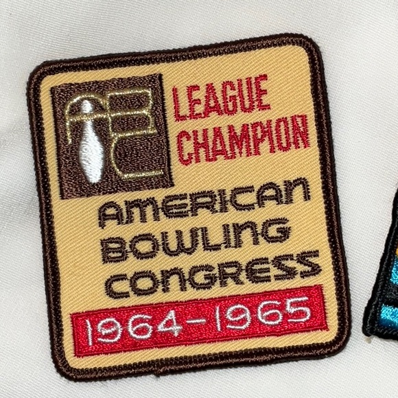 Bowling Championship Patches Vintage Six Different Patches 1964-1986 - Picture 7 of 10